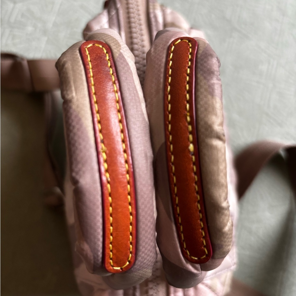 MZ Wallace Micro Sutton Blush Camouflage Quilted Crossbody Bag - Picture 5 of 10